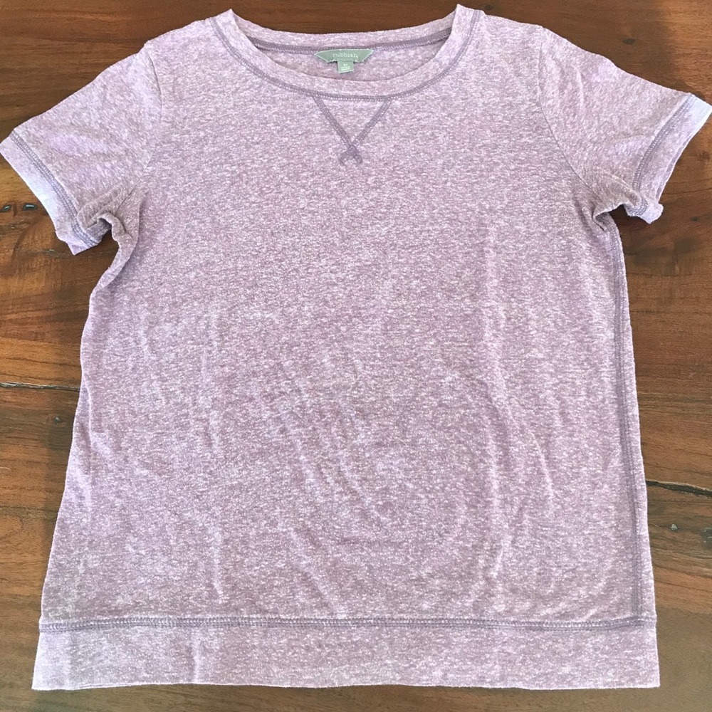 Plum tee